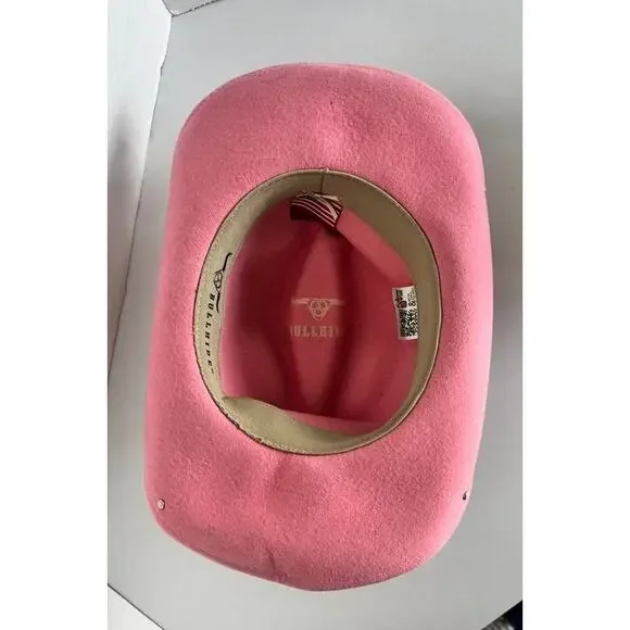 Bullhide Lil’ Pardner Pink Cowboy Hat Kids Youth NWT - Picture 7 of 14